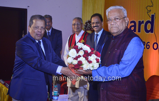 Nitte University award ceremony